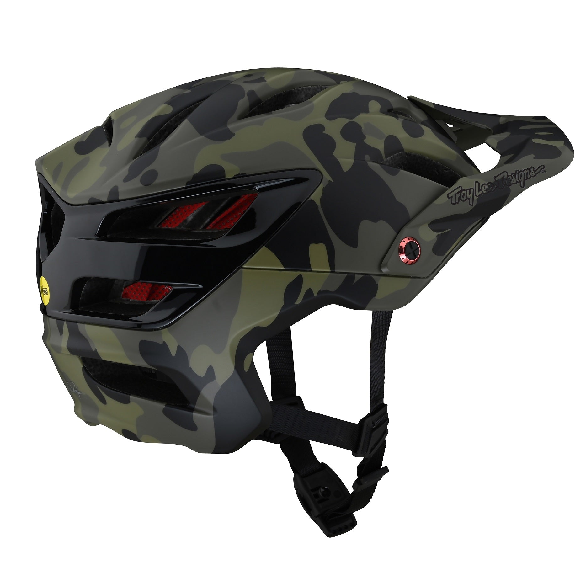 TLD A3 Helmet Camo Green