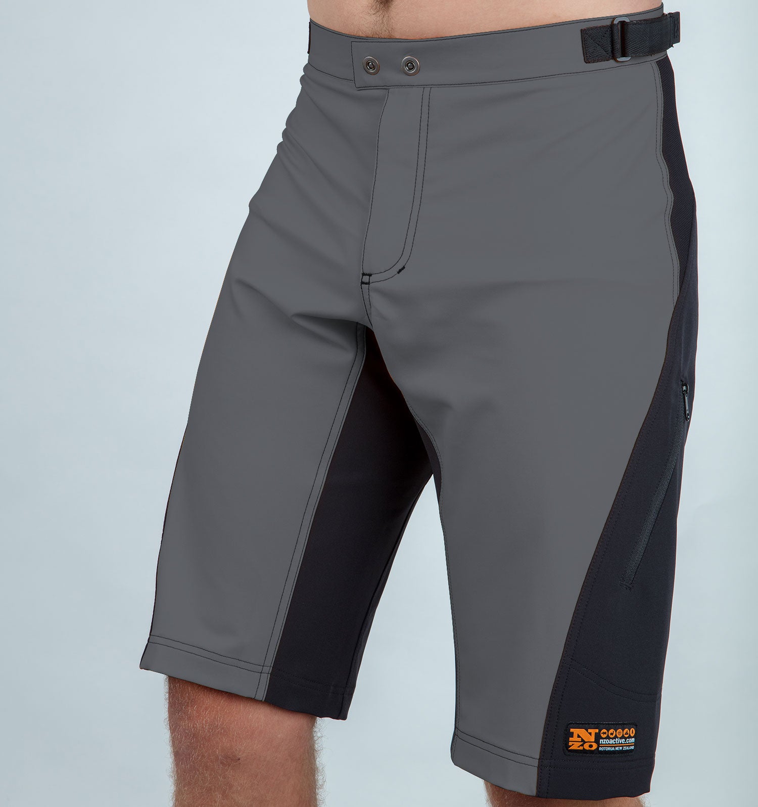 Burners - Men trail shorts - Charcoal/Black