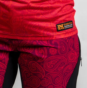 Riddler - Womens Trail Shorts - Limited Edition 06 Red/Black
